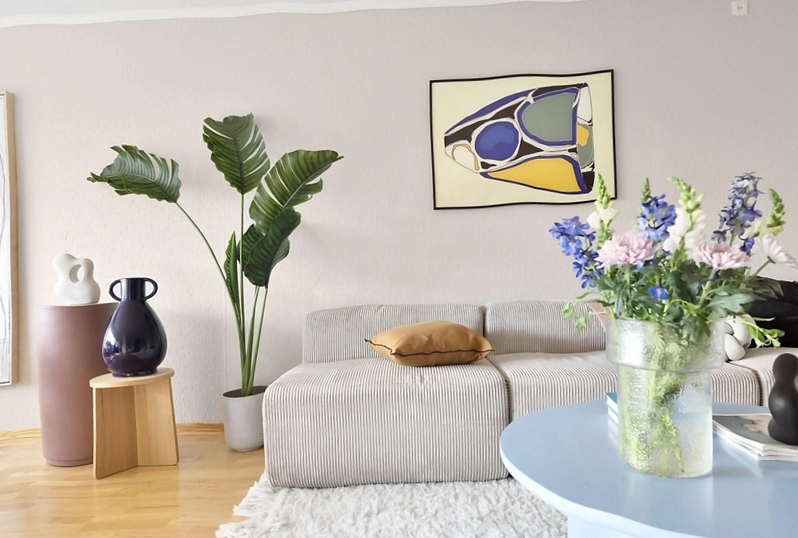 Uitzicht op de Kammenstraat vanuit het atelier